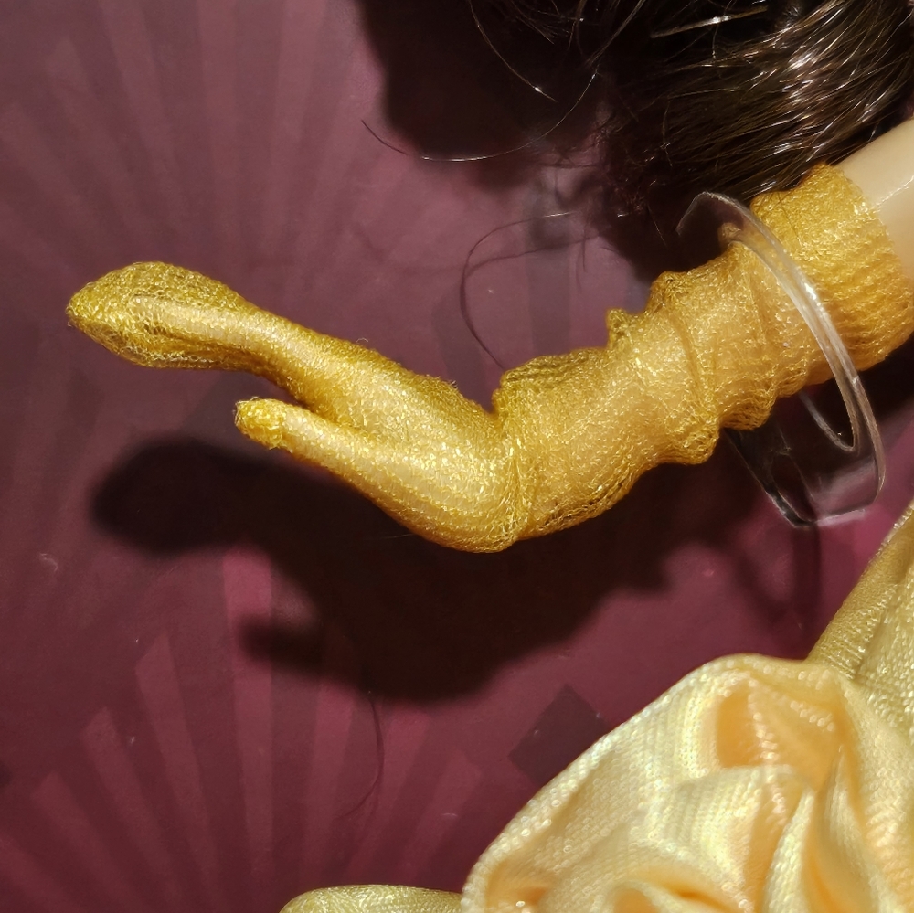 Disney Belle Doll in Yellow Rose Dress - Picture 10 of 10